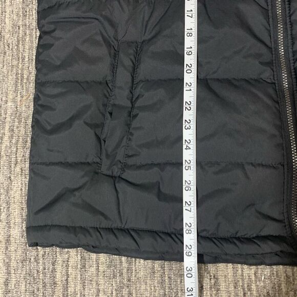 Izod Mens Size XXL Quilted Puffer Jacket Coat Black‎ Full Zip Front Pockets - Picture 5 of 6